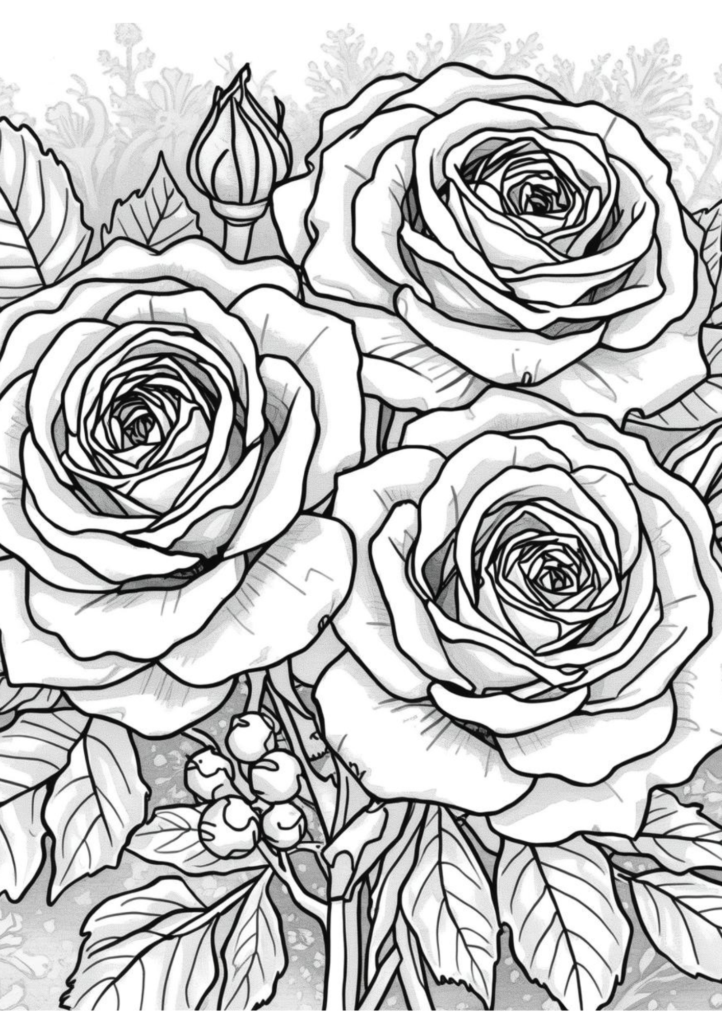 Rose Study I